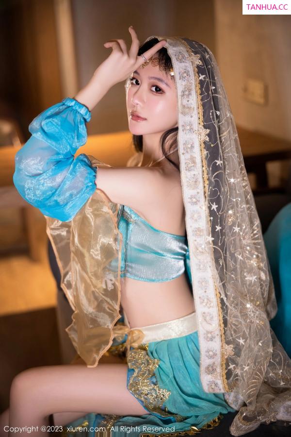   [XiuRen]高清写真图 2023.10.07 No.7469 幼幼 西域舞娘 美腿第41张图片